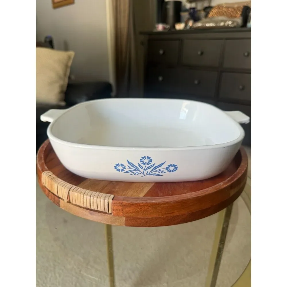 Vintage CorningWare Blue Cornflower P-10-B 10